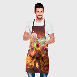 Фартук кулинарный Doom в аду, цвет: 3D-принт — фото 2