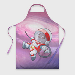 Фартук кулинарный Обезьянка в космосе, цвет: 3D-принт