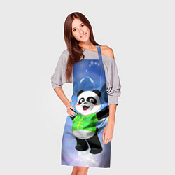 Фартук кулинарный Панда разводит руками, цвет: 3D-принт — фото 2