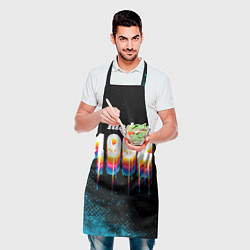 Фартук кулинарный Made in 1992: liquid art, цвет: 3D-принт — фото 2