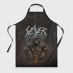 Фартук кулинарный Slayer rock monster, цвет: 3D-принт