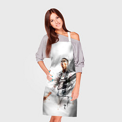 Фартук кулинарный CR 7 Juventus, цвет: 3D-принт — фото 2