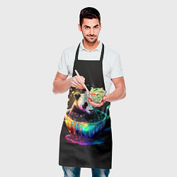 Фартук кулинарный Панда в кружке, цвет: 3D-принт — фото 2
