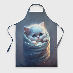 Фартук кулинарный Котик в мешке, цвет: 3D-принт