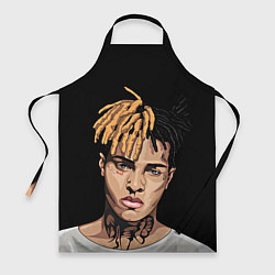 Фартук кулинарный XXXTentacion art, цвет: 3D-принт