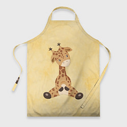 Фартук кулинарный Малыш жираф, цвет: 3D-принт