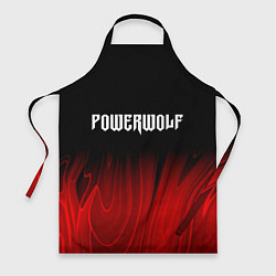 Фартук Powerwolf red plasma