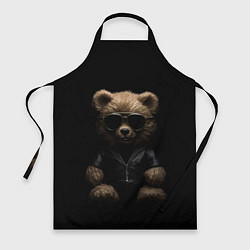 Фартук кулинарный Брутальный плюшевый медведь, цвет: 3D-принт