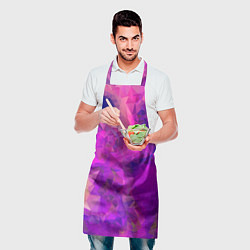 Фартук кулинарный Пурпурный стиль, цвет: 3D-принт — фото 2