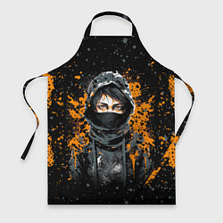 Фартук Девушка в капюшоне - anime style