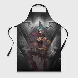 Фартук кулинарный Jinx art Arcane League of Legends, цвет: 3D-принт