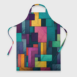 Фартук кулинарный Современные геометрические фигуры, цвет: 3D-принт