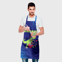 Фартук кулинарный Даниил рокозавр, цвет: 3D-принт — фото 2
