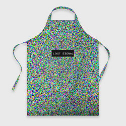 Фартук кулинарный Пиксельные помехи, цвет: 3D-принт