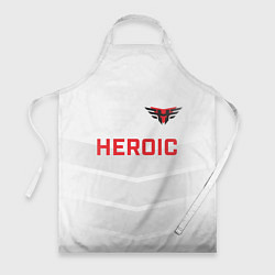 Фартук кулинарный Heroic white, цвет: 3D-принт