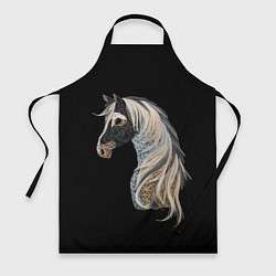 Фартук кулинарный Вышивка Лошадь, цвет: 3D-принт
