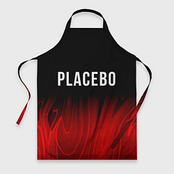 Фартук кулинарный Placebo red plasma, цвет: 3D-принт