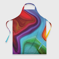 Фартук кулинарный Magic waves, цвет: 3D-принт