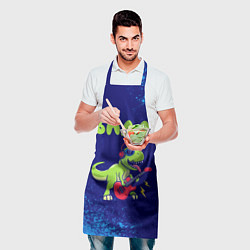 Фартук кулинарный Влад рокозавр, цвет: 3D-принт — фото 2