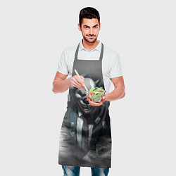 Фартук кулинарный Payday 3 wolf, цвет: 3D-принт — фото 2