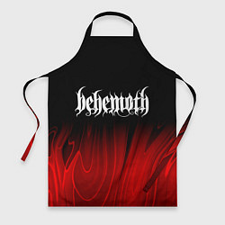 Фартук кулинарный Behemoth red plasma, цвет: 3D-принт