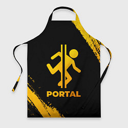 Фартук кулинарный Portal - gold gradient, цвет: 3D-принт