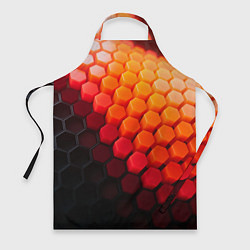 Фартук Hexagon orange