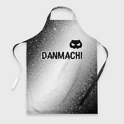 Фартук DanMachi glitch на светлом фоне: символ сверху