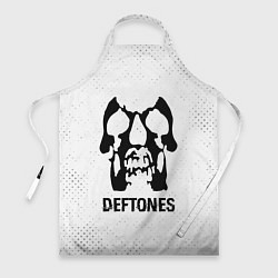 Фартук Deftones glitch на светлом фоне