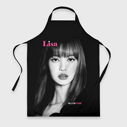 Фартук кулинарный Blackpink Lisa Portrait, цвет: 3D-принт