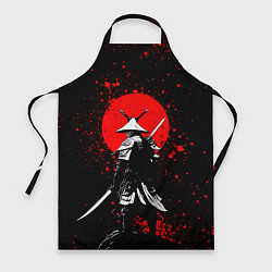 Фартук кулинарный Призрак цусимы - самурай, цвет: 3D-принт