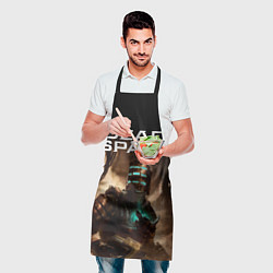 Фартук кулинарный Мертвый космос, цвет: 3D-принт — фото 2