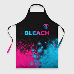 Фартук кулинарный Bleach - neon gradient: символ сверху, цвет: 3D-принт