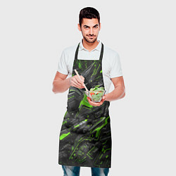 Фартук кулинарный Текстура киберпанка, цвет: 3D-принт — фото 2