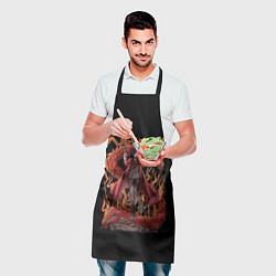 Фартук кулинарный Хеллсинг молодой Алукард, цвет: 3D-принт — фото 2