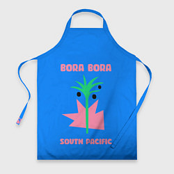 Фартук кулинарный Бора-Бора - Тихий океан, цвет: 3D-принт