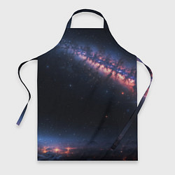 Фартук кулинарный Млечный путь в звездном небе, цвет: 3D-принт