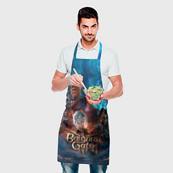 Фартук кулинарный Baldurs Gate 3 персонажи, цвет: 3D-принт — фото 2