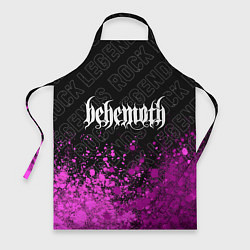 Фартук кулинарный Behemoth rock legends: символ сверху, цвет: 3D-принт