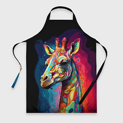 Фартук кулинарный Психоделический жираф, цвет: 3D-принт