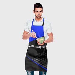 Фартук кулинарный Фольцваген - blue uniform, цвет: 3D-принт — фото 2