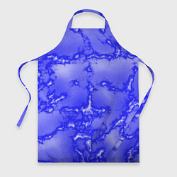 Фартук кулинарный Темно-синий мотив, цвет: 3D-принт