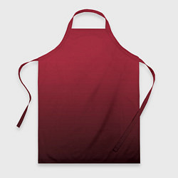 Фартук кулинарный Градиент цвета тёмный кабаре, цвет: 3D-принт