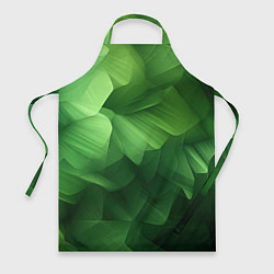 Фартук кулинарный Green lighting background, цвет: 3D-принт