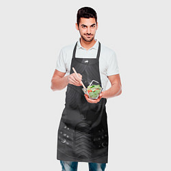 Фартук кулинарный Кожаная броня корсет в стиле стимпанк, цвет: 3D-принт — фото 2