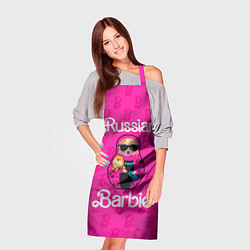 Фартук кулинарный Barbie russian, цвет: 3D-принт — фото 2