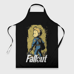 Фартук кулинарный Fallout boy, цвет: 3D-принт