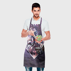 Фартук кулинарный Touhou Project Пачули Нолидж, цвет: 3D-принт — фото 2