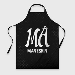 Фартук Maneskin glitch на темном фоне