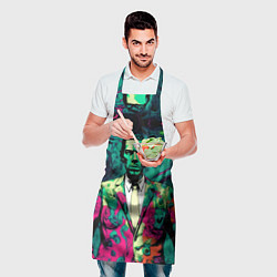 Фартук кулинарный Че Гевара в современном стиле, цвет: 3D-принт — фото 2
